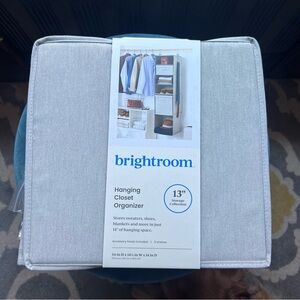 Brightroom Silver Hanging Closet Organizer